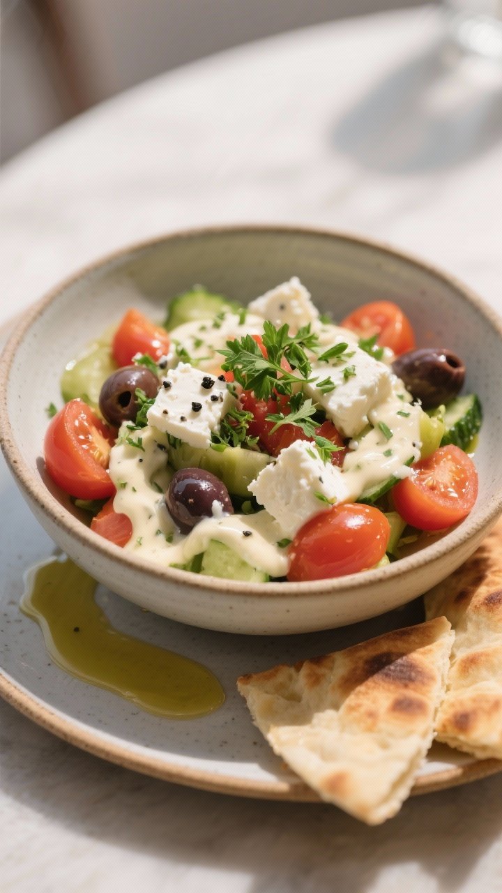 Final dish presentation: Restaurant-quality hero shot of a single-serve portion of the prepared Gree