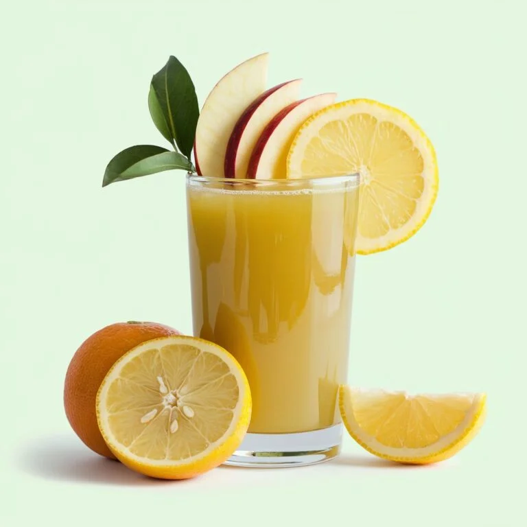 Citrus Cleanse: Lemon, Orange, and Apple Brightener