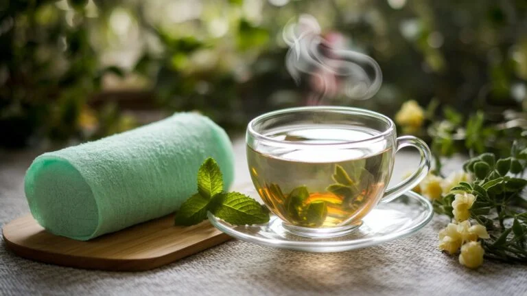 Natural Headache Relief: Peppermint Oil Compress and Herbal Teas