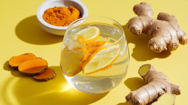 Digestive Rescue: DIY Ginger and Turmeric Anti-Bloating Tonic