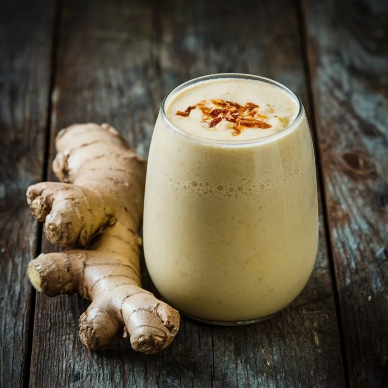Spicy Ginger Smoothie to Ignite Your Metabolism