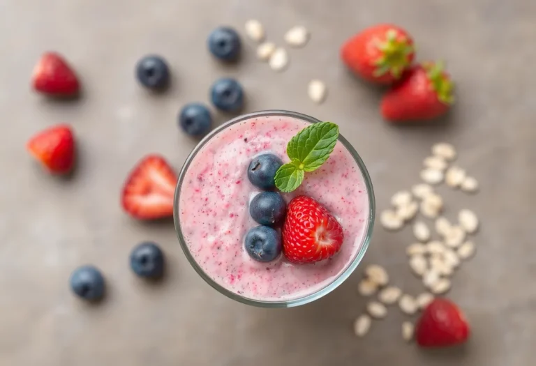 Berry Oat Smoothie