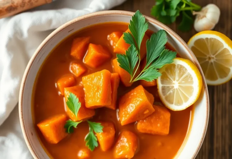 Detoxifying Carrot Stew with Ginger, Garlic, and Lemon