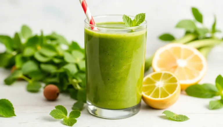 Green Detox Power Smoothie to Recharge Your Body
