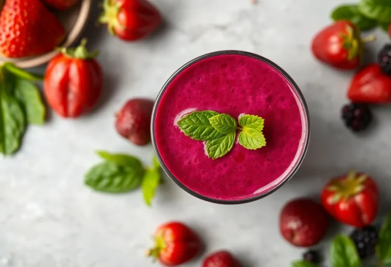 Beetroot & Berry Liver Cleanse Smoothie