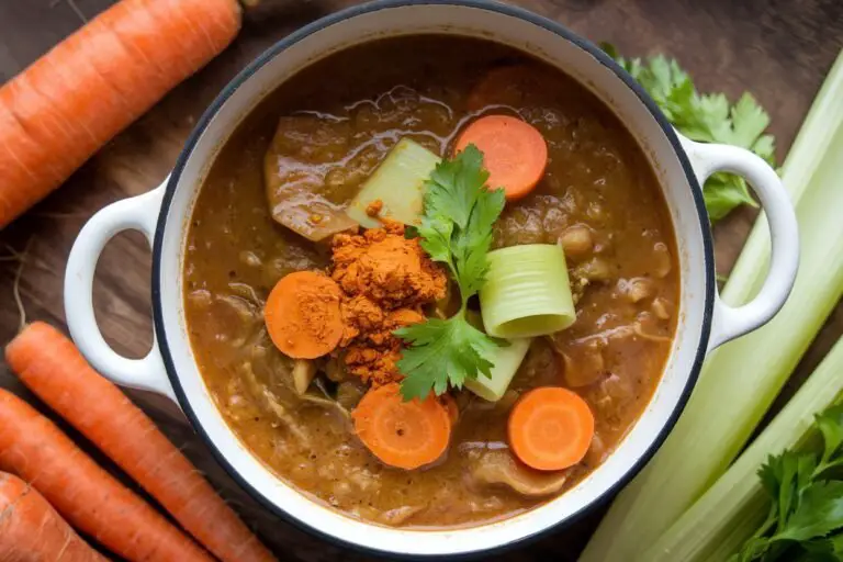 Cleansing Cabbage Stew with Carrots, Celery, and Turmeric