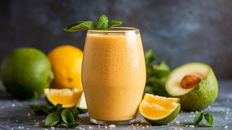 Pineapple Ginger Detox Smoothie: Refreshing, Zesty, and Packed with Goodness