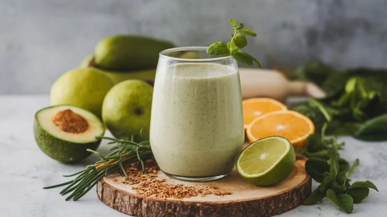 Turmeric Green Detox Smoothie: The Anti-Inflammatory Powerhouse