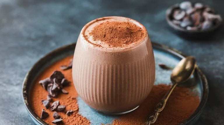 Chocolate Banana Oatmeal Smoothie: Like a Milkshake, But Actually Healthy