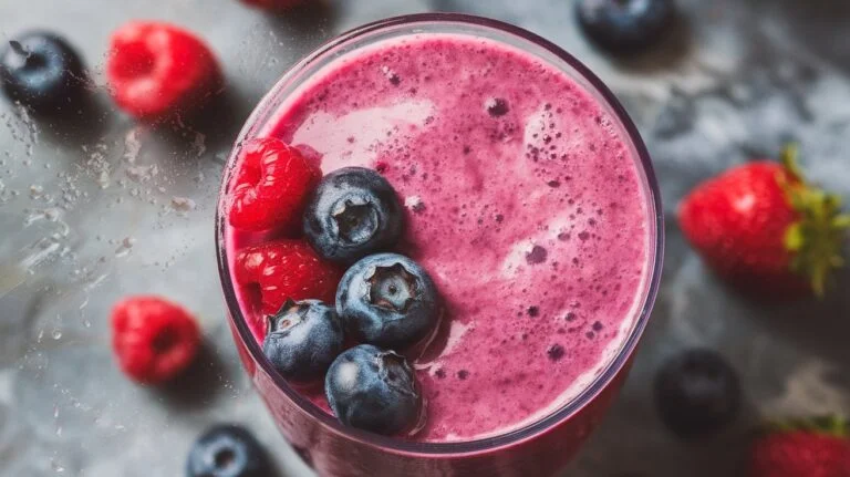 Mixed Berry Yogurt Smoothie: The Perfect Blend of Sweet, Tangy, and Creamy