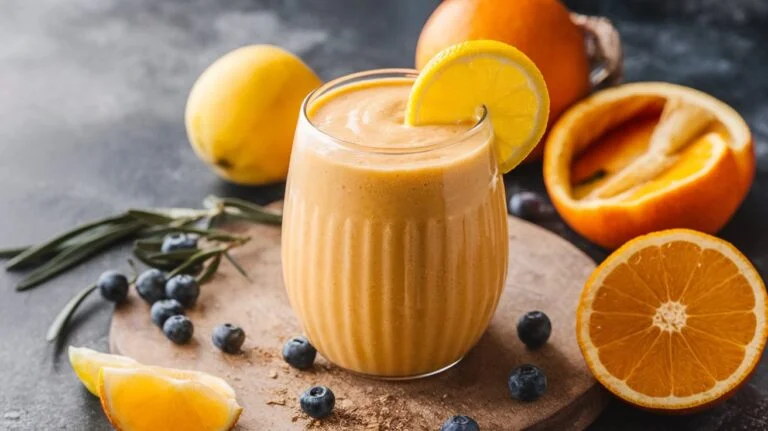 Peach Mango Sunshine Smoothie: A Glass of Pure Happiness