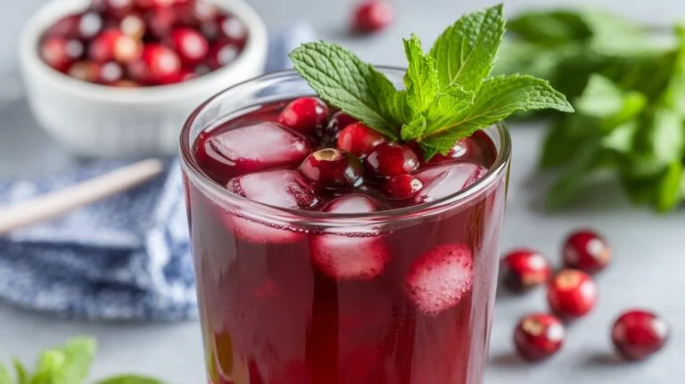 Cranberry Detox Elixir: The Tart and Tasty Way to Reset Your System