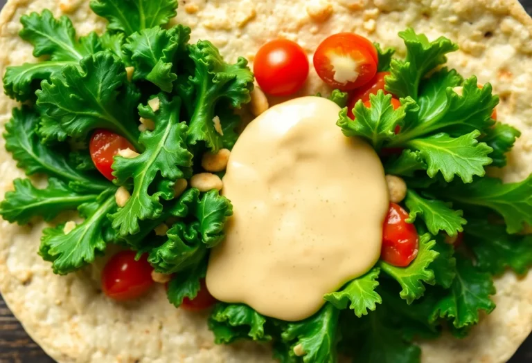 Why You’ll Be Obsessed with This Kale Tahini Wrap