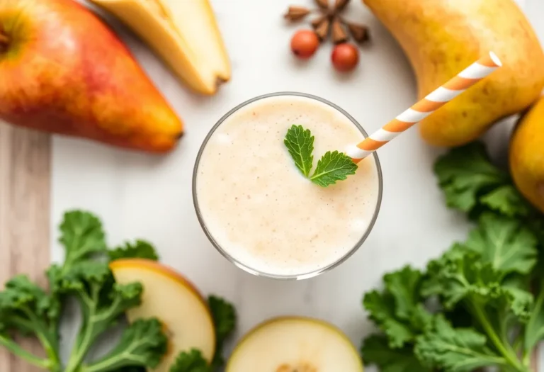 Pear and Kale Smoothie: The Ultimate Green Power Move