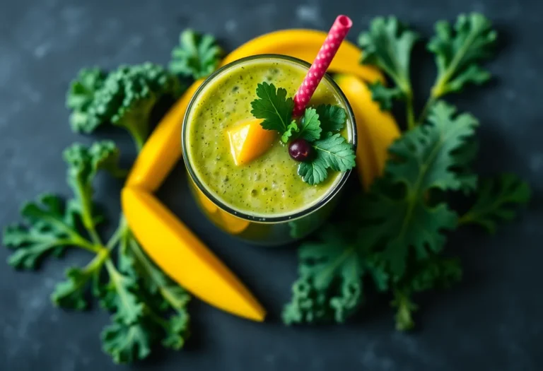 Kale and Mango Green Smoothie: The Ultimate Energy Hack