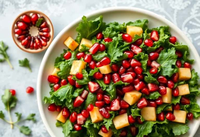 Kale & Pomegranate Power Salad: The Ultimate Energy Boost