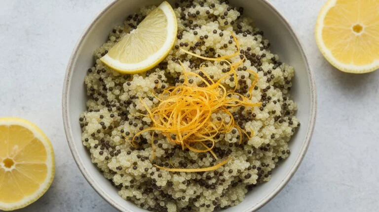 Quinoa & Lemon Zest Cleansing Salad: The Ultimate Reset