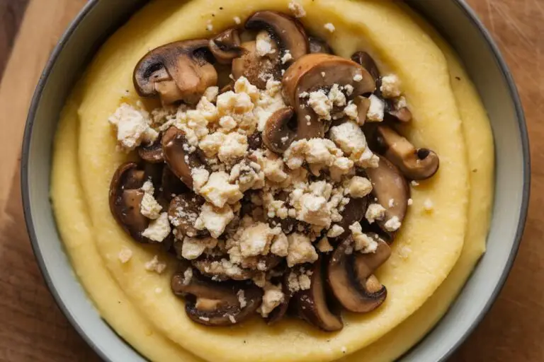 How to Make Polenta with Mushrooms and Gorgonzola