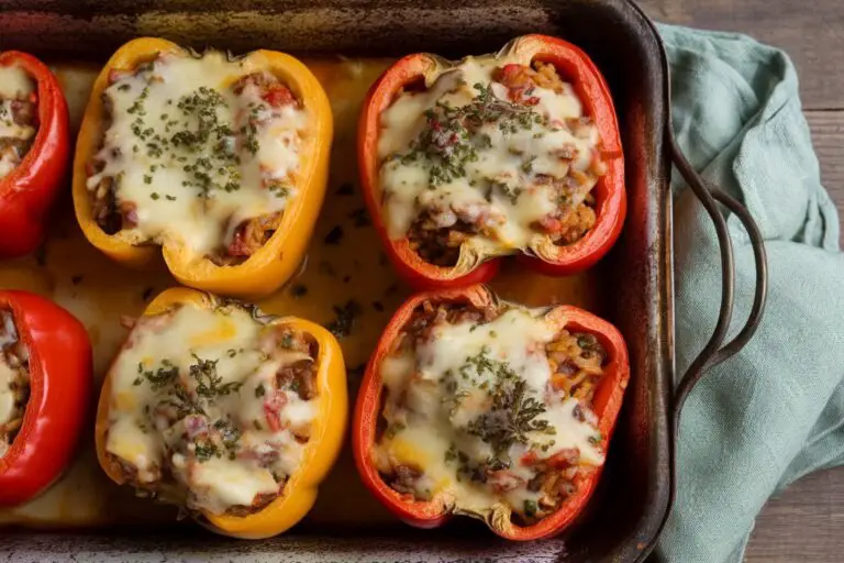 Italian Stuffed Bell Peppers: Your Excuse to Eat a Bowl Made of Veggies
