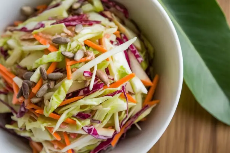 How to Make Red Cabbage Carrot Apple Sunflower Detox Slaw
