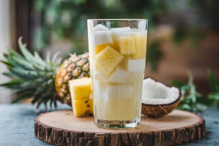 Pineapple & Coconut Water Juice: The Tropical Hydration Hack You Need