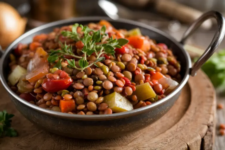 Rustic Lentil and Vegetable Stew: The Comfort Food You Didn’t Know You Needed