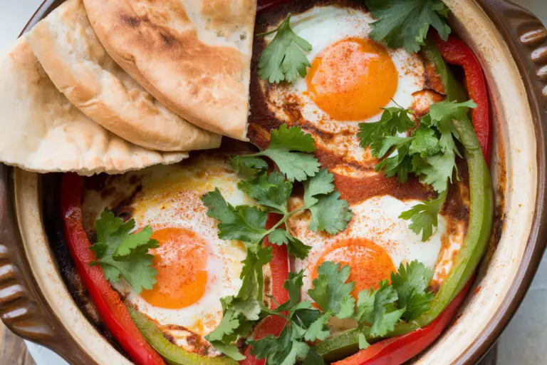 Shakshuka with Bell Peppers and Fresh Herbs: The Breakfast Hero You Deserve