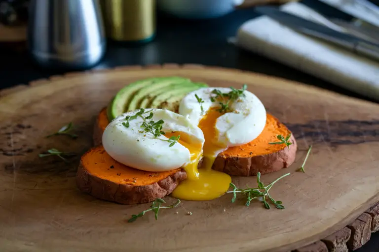 Poached Eggs on Sweet Potato Toast: The Breakfast Upgrade You Didn’t Know You Needed