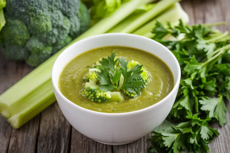 Broccoli, Celery & Parsley Detox Soup: The Ultimate Reset Button