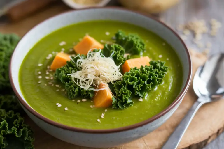 Sweet Potato, Kale & Miso Detox Soup: The Ultimate Reset Button