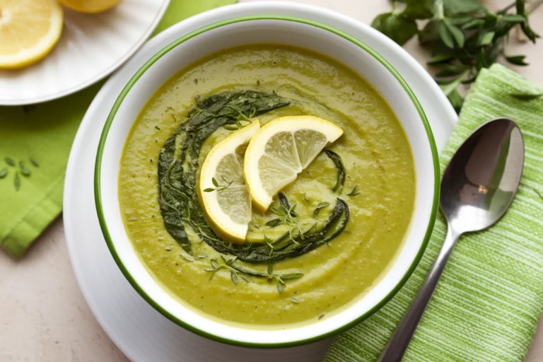 Zucchini, Spinach & Lemon Detox Soup: The Lazy Person’s Gut Reset