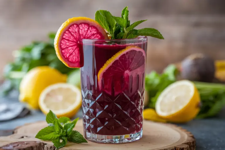 Beet, Lemon & Mint Juice: The Viral Drink You’re Sleeping On
