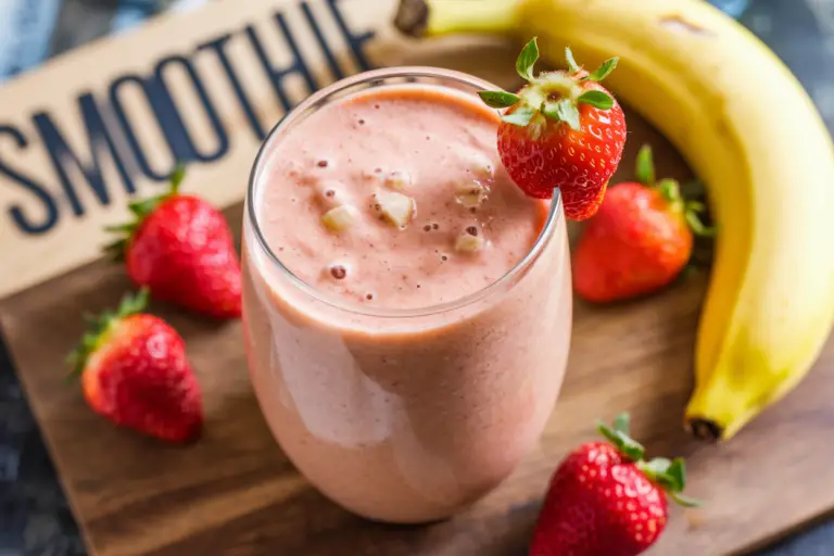 Strawberry Banana Oat Smoothie: The Breakfast Game-Changer