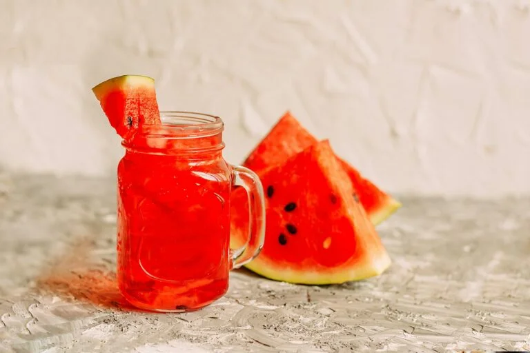 Watermelon, Strawberry & Mint Summer Juice
