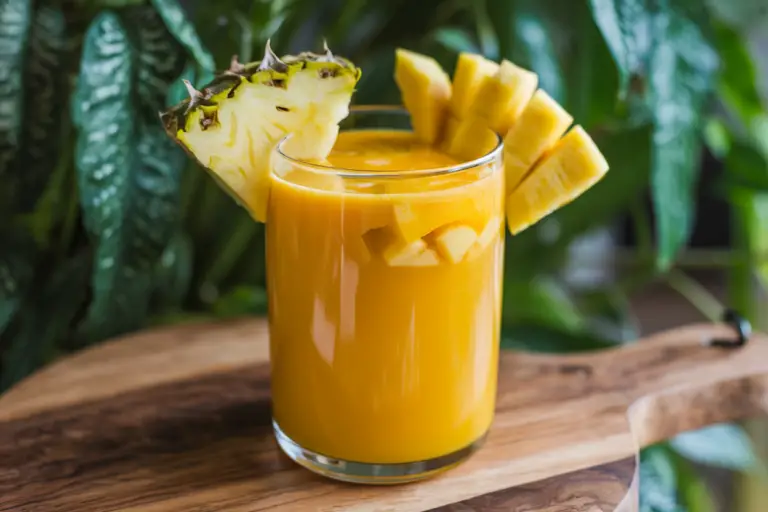 Pineapple, Mango & Turmeric Energy Juice: The Ultimate Morning Hack