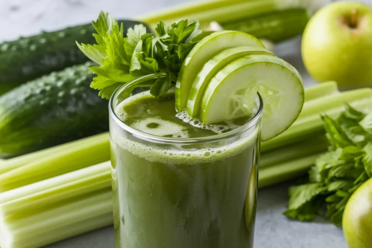 Why This Cucumber, Celery & Green Apple Hydration Juice Slaps