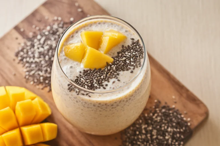 Mango, Coconut Milk & Chia Smoothie: The Tropical Powerhouse You Need