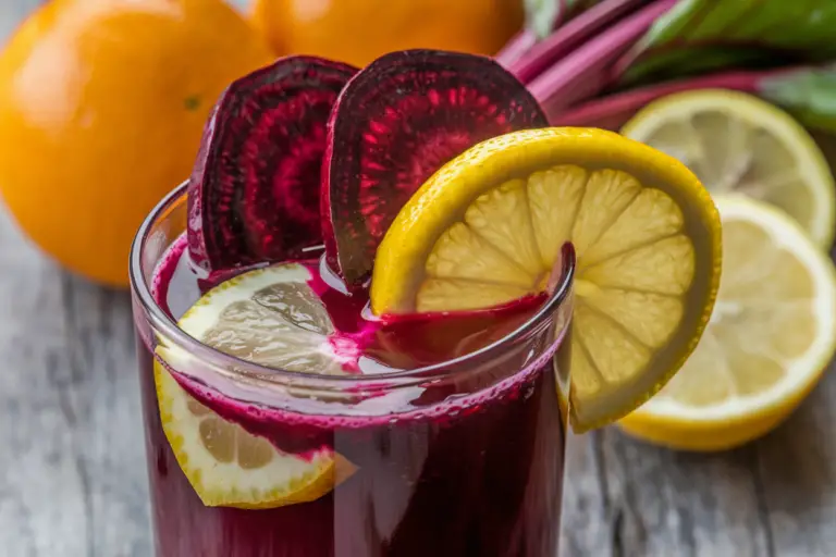 Beet, Orange & Lemon Power Juice: The Energy Bomb You Didn’t Know You Needed