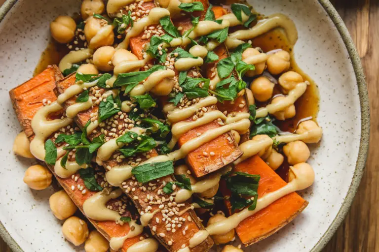Air Fryer Sweet Potato and Chickpea Bowls: The 20-Minute Power Lunch That Actually Slaps