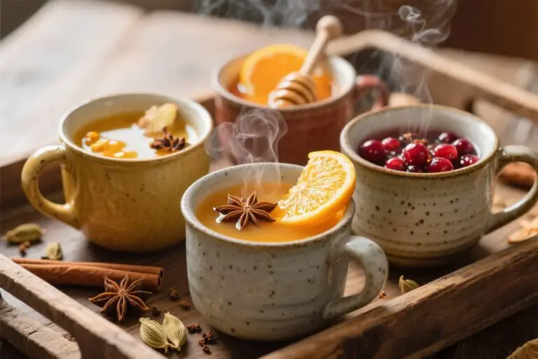 4 Spiced Juices to Warm You up and Brighten Chilly Days