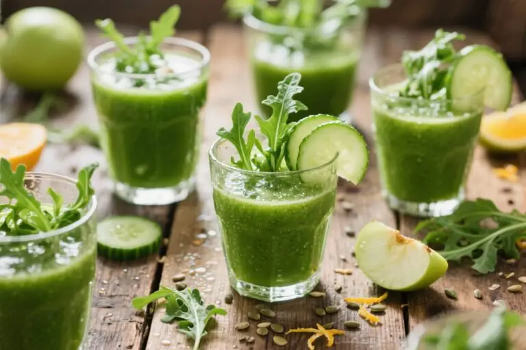 5 Green Juices With Aragula That’ll Make Your Mornings Electric