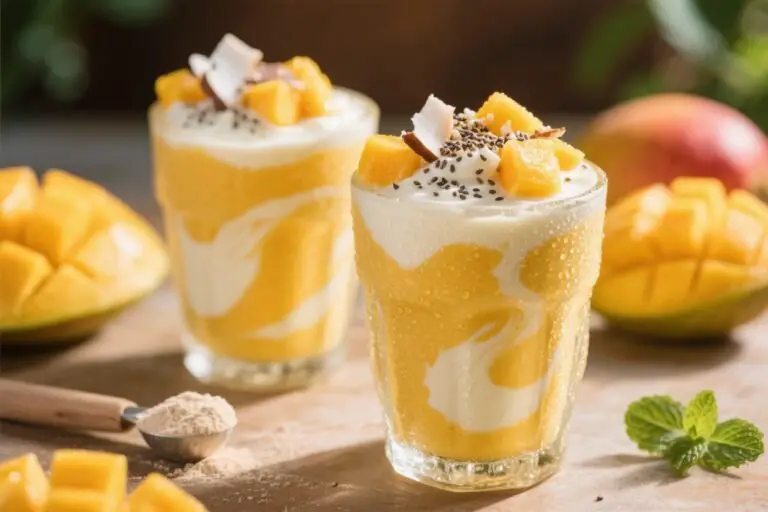 5 Mango High Protein Smoothies That Taste Like Vacation and Fuel Your Day