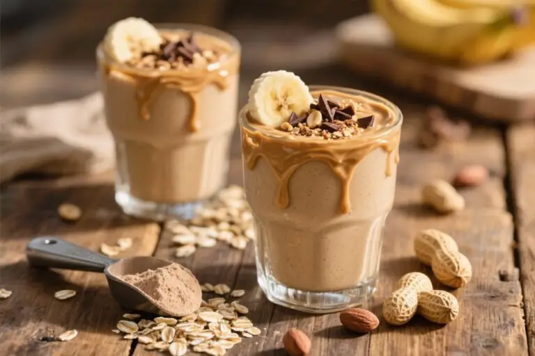 5 Peanut Butter High Protein Smoothies You’ll Crave After Every Workout