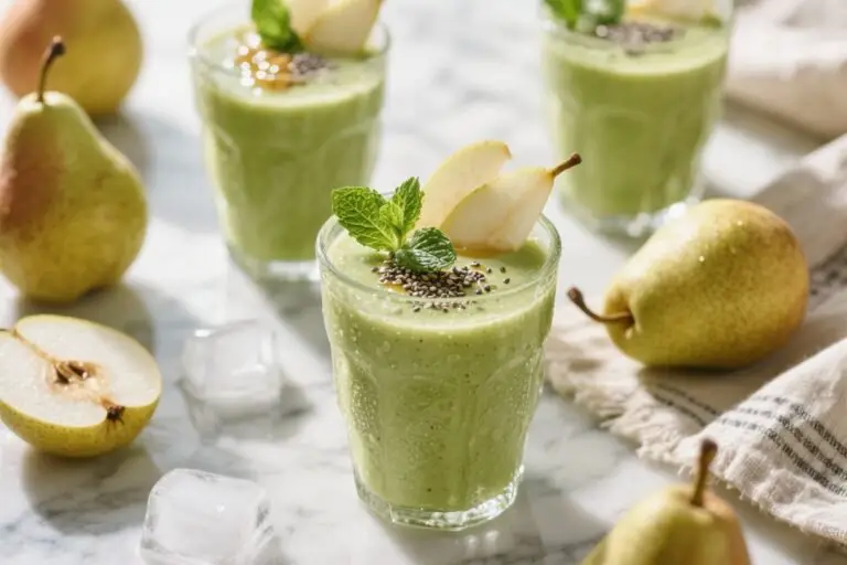 5 Pear Smoothie Ideas You’ll Crave All Year Long