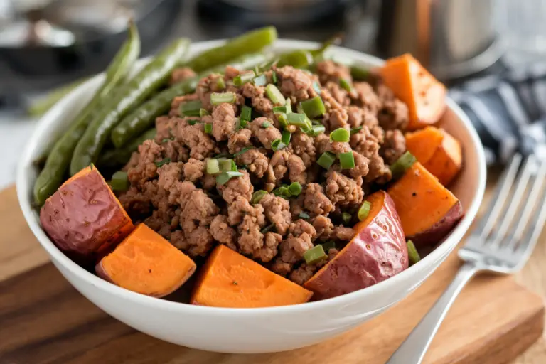 Healthy Ground Beef and Sweet Potato Bowls That Actually Make You Crave Meal Prep