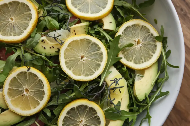“Zesty Glow-Up” Citrus Avocado & Arugula Salad That Makes Lunch Feel Like a Flex