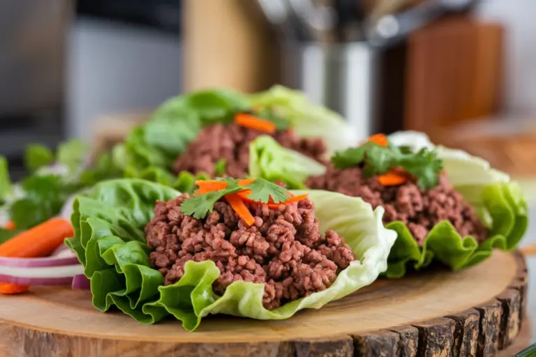 Healthy Ground Beef Lettuce Wraps That Taste Like a Cheat Meal (But Aren’t)