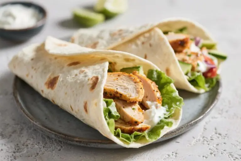 High-Protein Greek Yogurt Marinated Chicken Wraps: The 20-Minute Meal Prep Hack That Tastes Like a Cheat Code