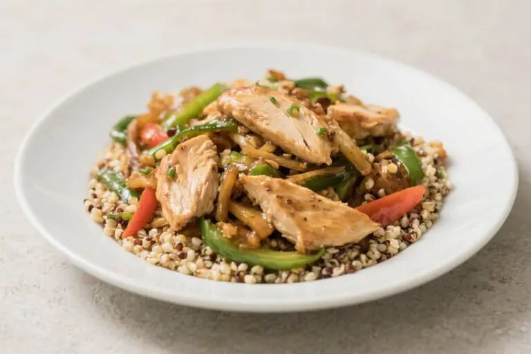 High-Protein Chicken and Quinoa Stir-Fry That Crushes Cravings and Builds Muscle Fast