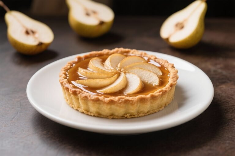 Brown Butter Pear Tart: The Fall Dessert Flex That Looks Fancy, Tastes Epic, and Barely Tries